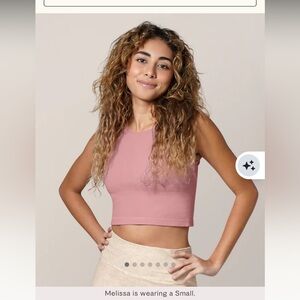 Sublime® Bamboo Hands-Free Pumping Longline Bra Top - Mauve